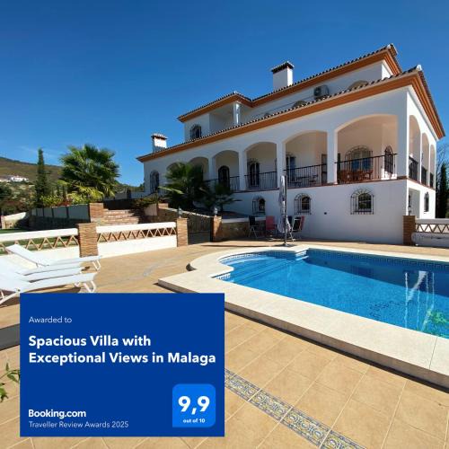 Casarabonela Villa | Spacious Villa with Exceptional Views in Malaga