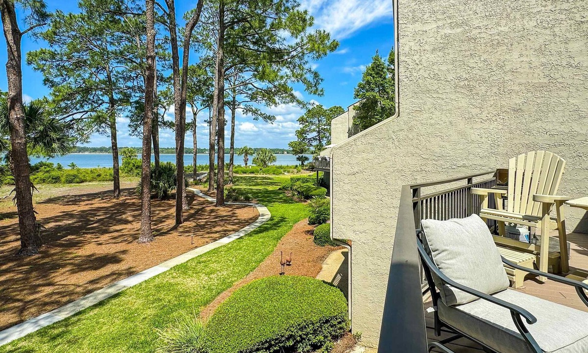 South Beach Villa | Spacious waterview haven with decks, firepit, AC, WiFi, pool - walk to beach