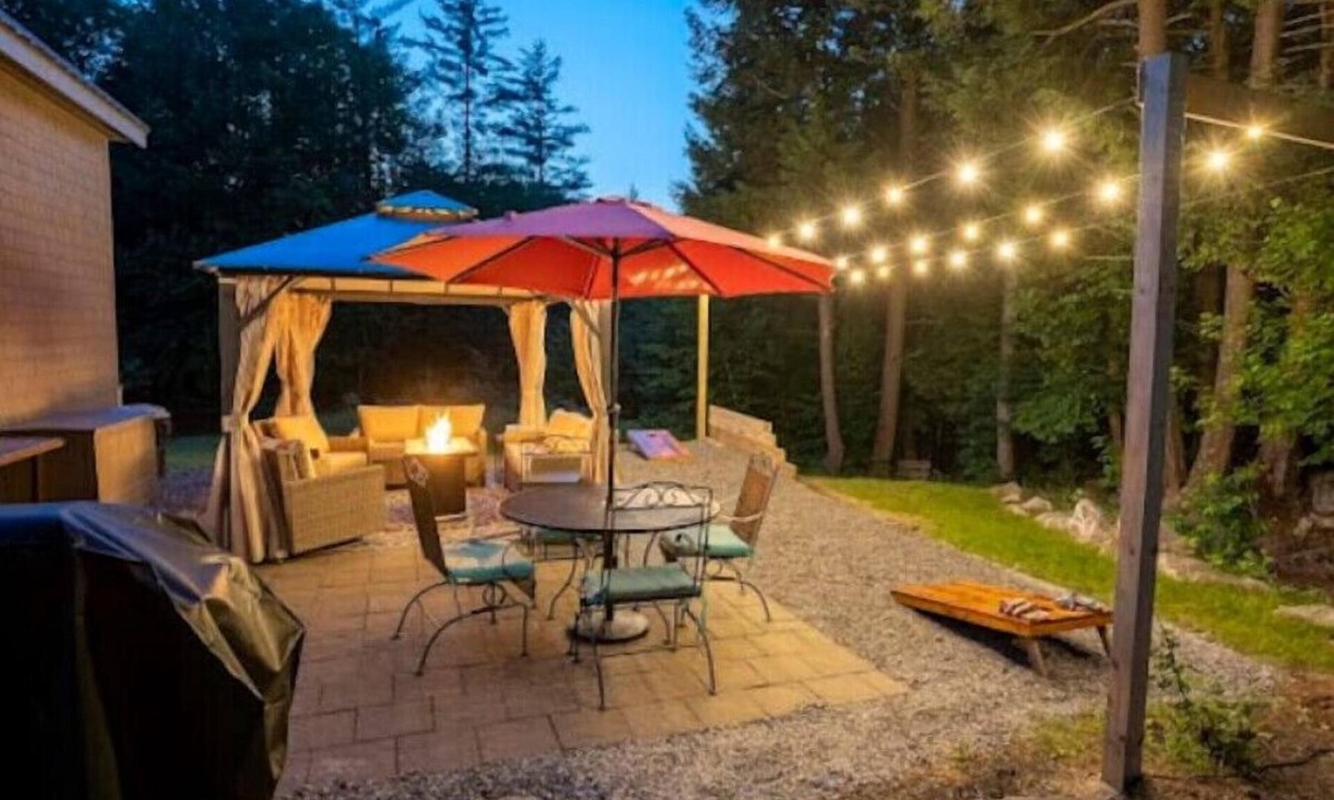 Thornton House | Spacious White Mt. Cabin - Outdoor Fireplace, Grill & Games