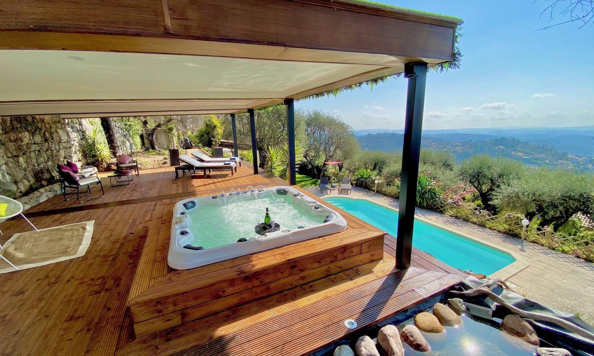 Chateauneuf-Grasse Villa | SPECIAL OFFER! -50% off for the week from 27/06 to 04/07 ! Jacuzzi, Sauna, Hammam
