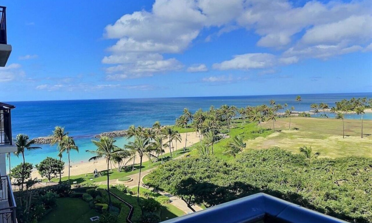 Ko Olina Condo | Spectacular Oceanview Luxurious 2br Suite at Beach Villas: End unit : B802