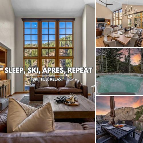 Avon House | Spectacular views Private Hot Tub Sleeps 16