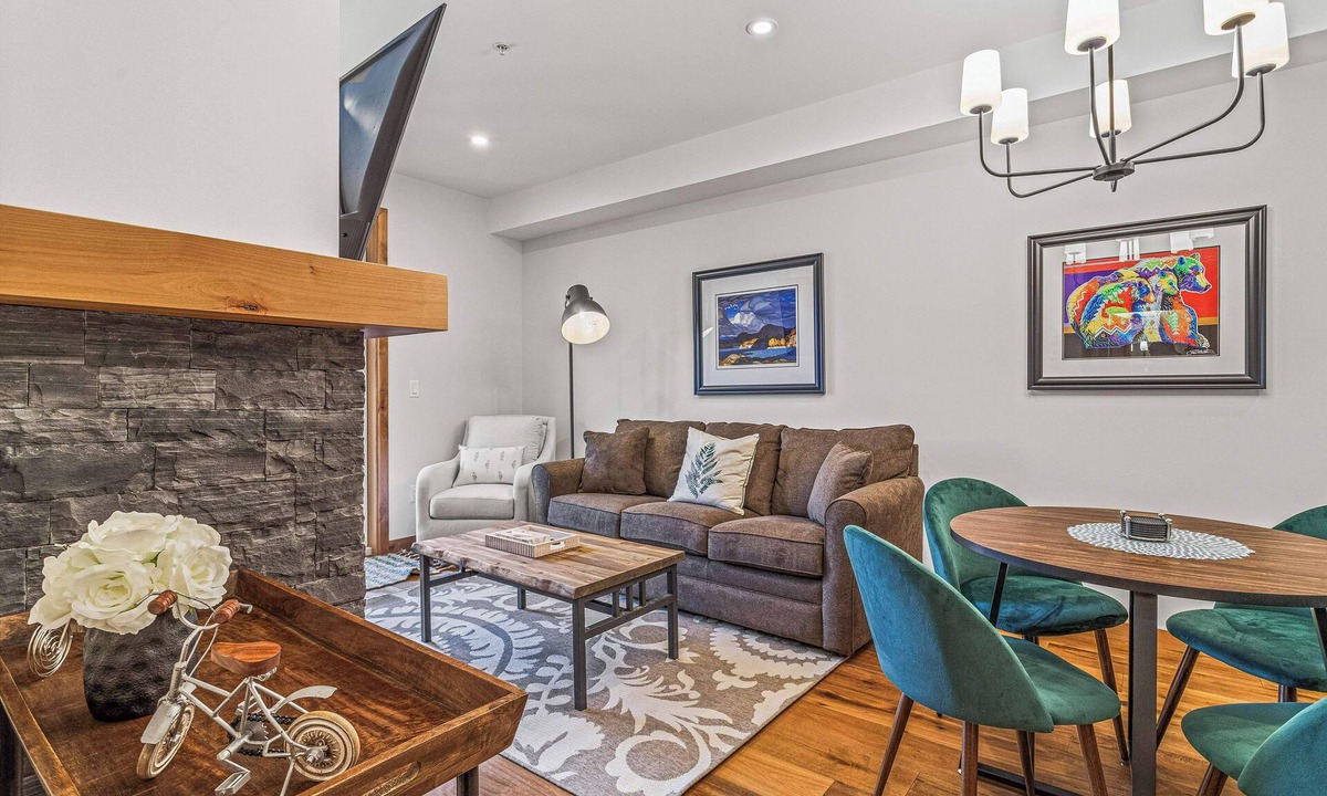 Canmore Condo | Spring Creek Vacations 1 BR Condo 107TM