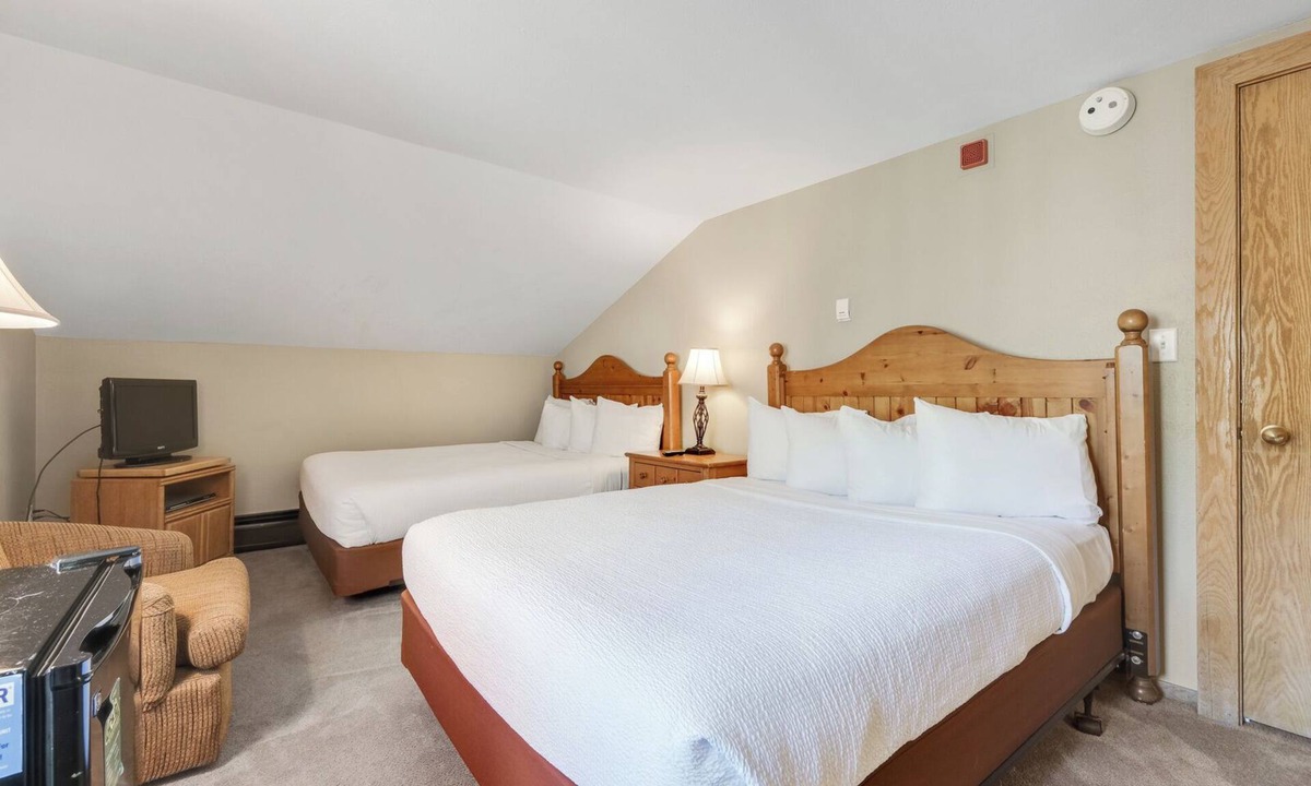Copper Mountain Village Cabin | Spruce Lodge Hotel Style Room with 2 Beds #492 by RedAwning
