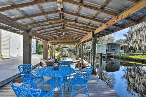 Crescent City House | St Johns River Canal Home w/Grill!