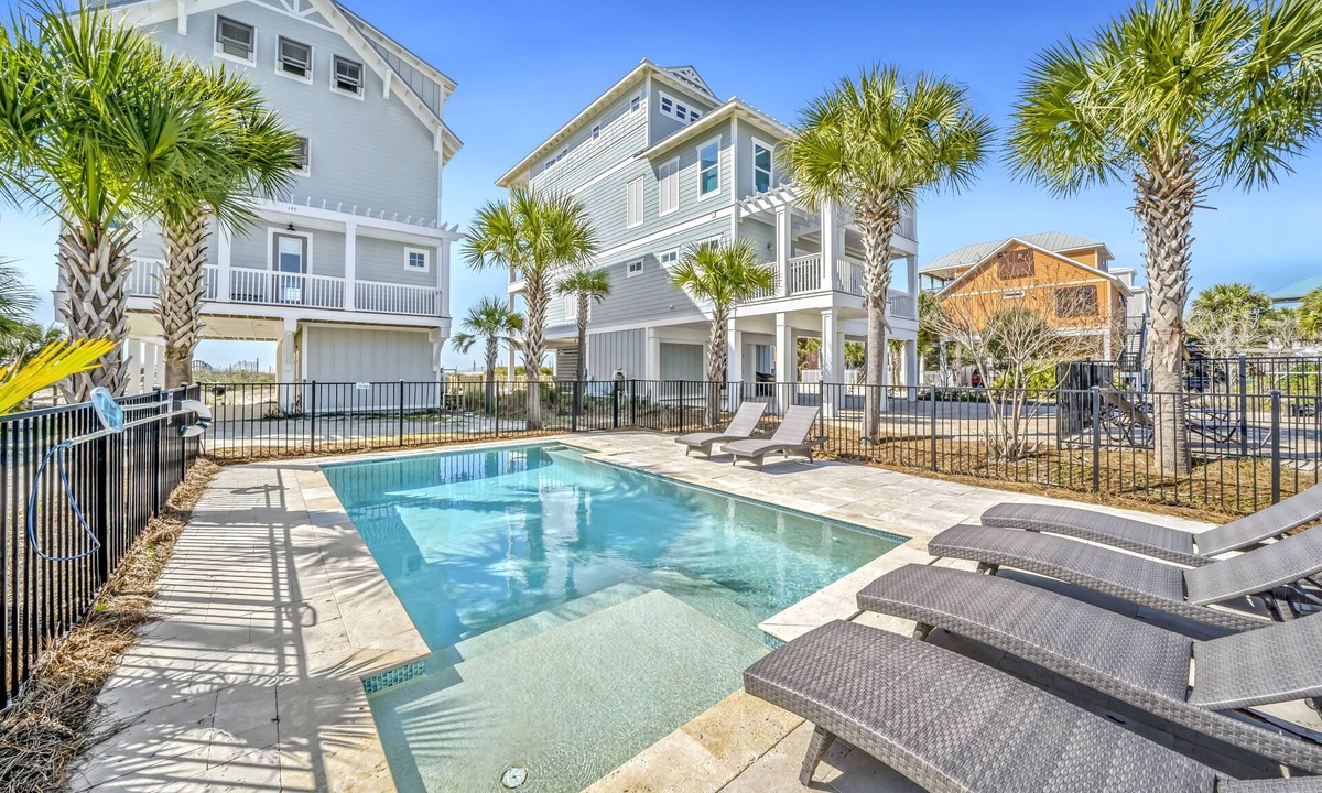 Cape San Blas House | St. Somewhere: Beachfront North Cape Home- Private Pool, 4 Designer Finishes!