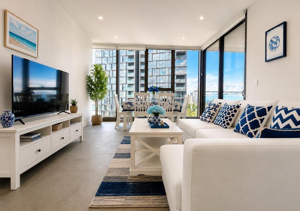 Lidcombe Apartment | Stadium View Oasis 2BR with Free Parking
