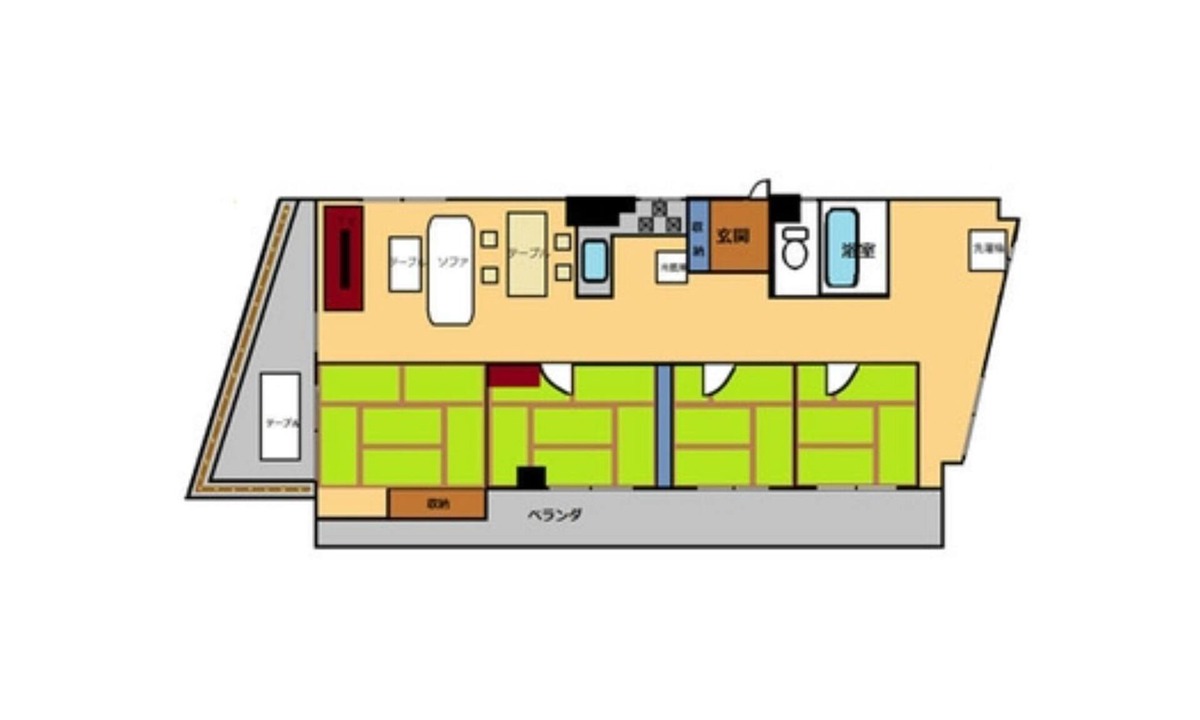 Naha City Centre Apartment | Standard plan Potama bomb rice ball breakfast f /Naha Okinawa