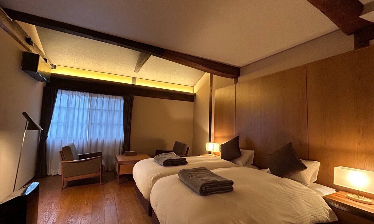 Mima Hotel | Standard twin room without meals/Mima Tokushima