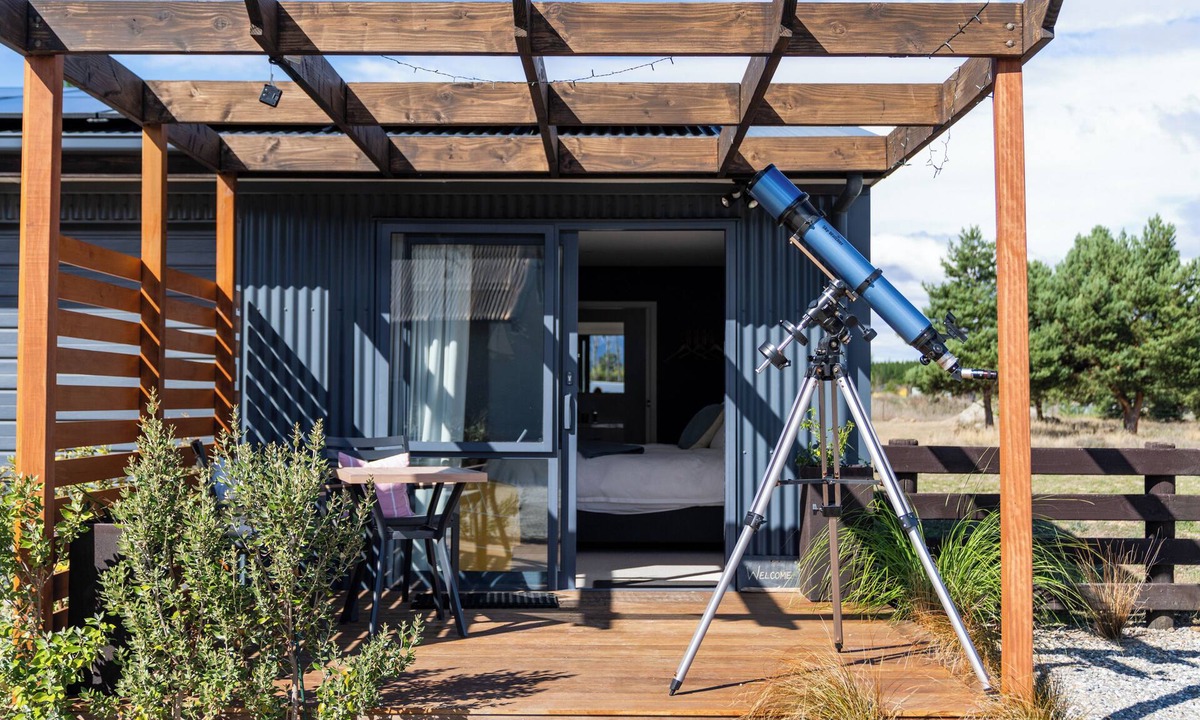 Clyde House | Stargazer Cabin luxe studio nr Clyde inc breakfast