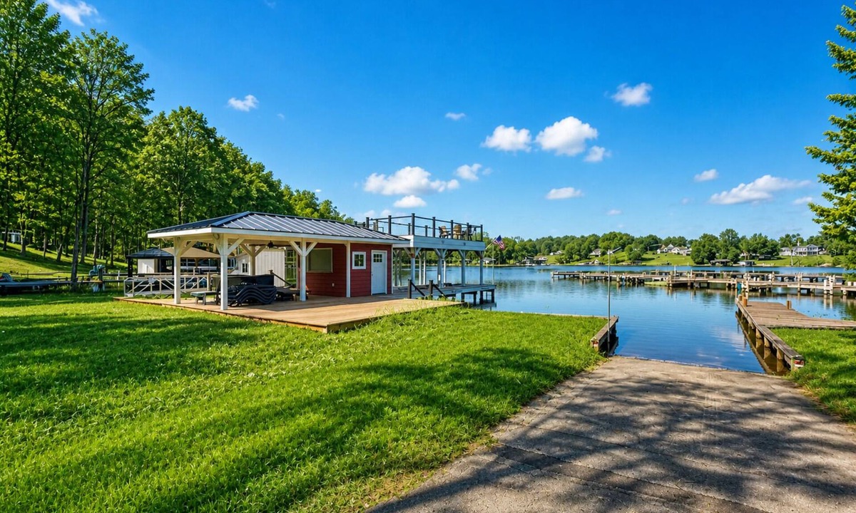 Morgan II House | Stellar lakefront oasis with kayaks, SUP, firepits, dock, & games - dog-friendly
