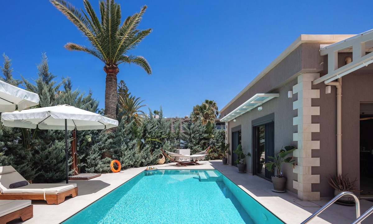Platanes Villa | Step Into a Lush Oasis of All Comforts by the Sea!