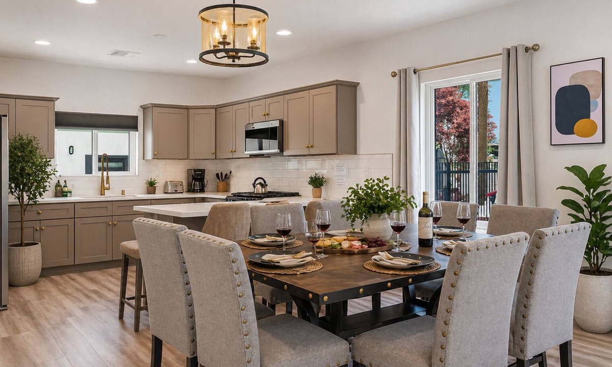 Wilshire House | Step into modern comfort at this newly built, stylish 4-bedroom, 4-bathroom home in the heart of Los Angeles. Designed with both luxury and family living in mind, our home is perfect for travelers seeking elegance, space, and convenience.