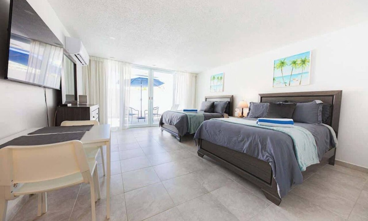 Isla Verde Apartment | Steps from Beach Studio w/Parking @ ESJ Towers