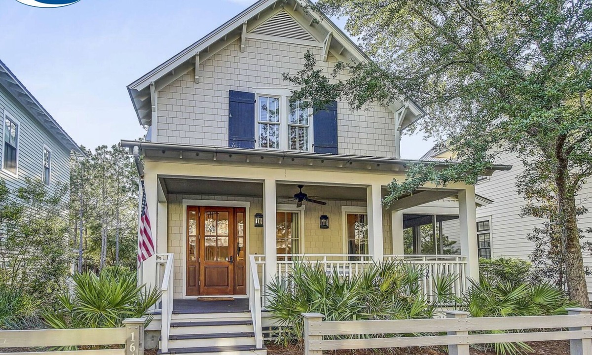 Watercolor House | Steps from Lazy River at Camp WaterColor | 164 Pond Cypress | Luxurious Decor | 4 BR, Slps 10