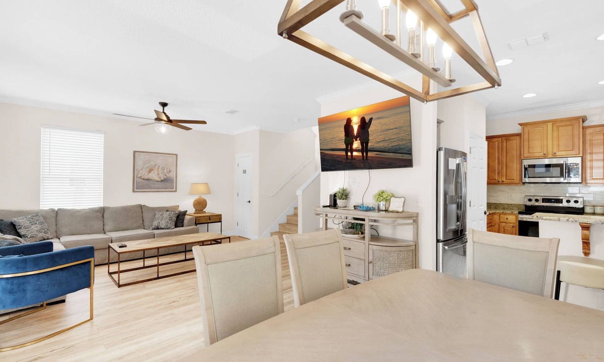 Villages of Crystal Beach House | Steps to Beach-Community Pool-Quiet and Relaxing-4BR Goin' Koastal