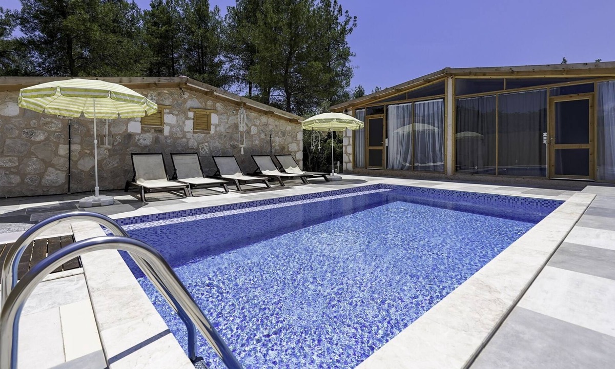 Kas Apartment | Stone Studio Flat w Pool and Garden in Kas
