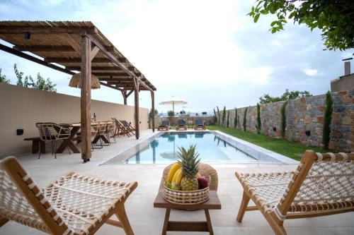 Minoa Pediada Villa | stone villa marianna With private pool &guest studio