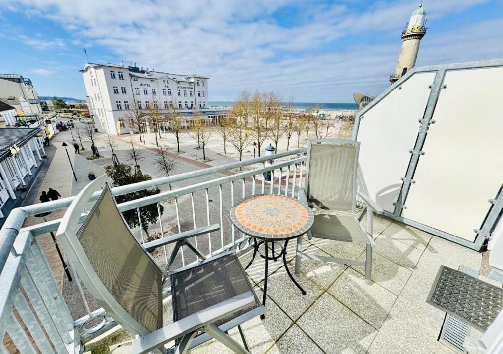 Seepromenade Apartment | Strandblick