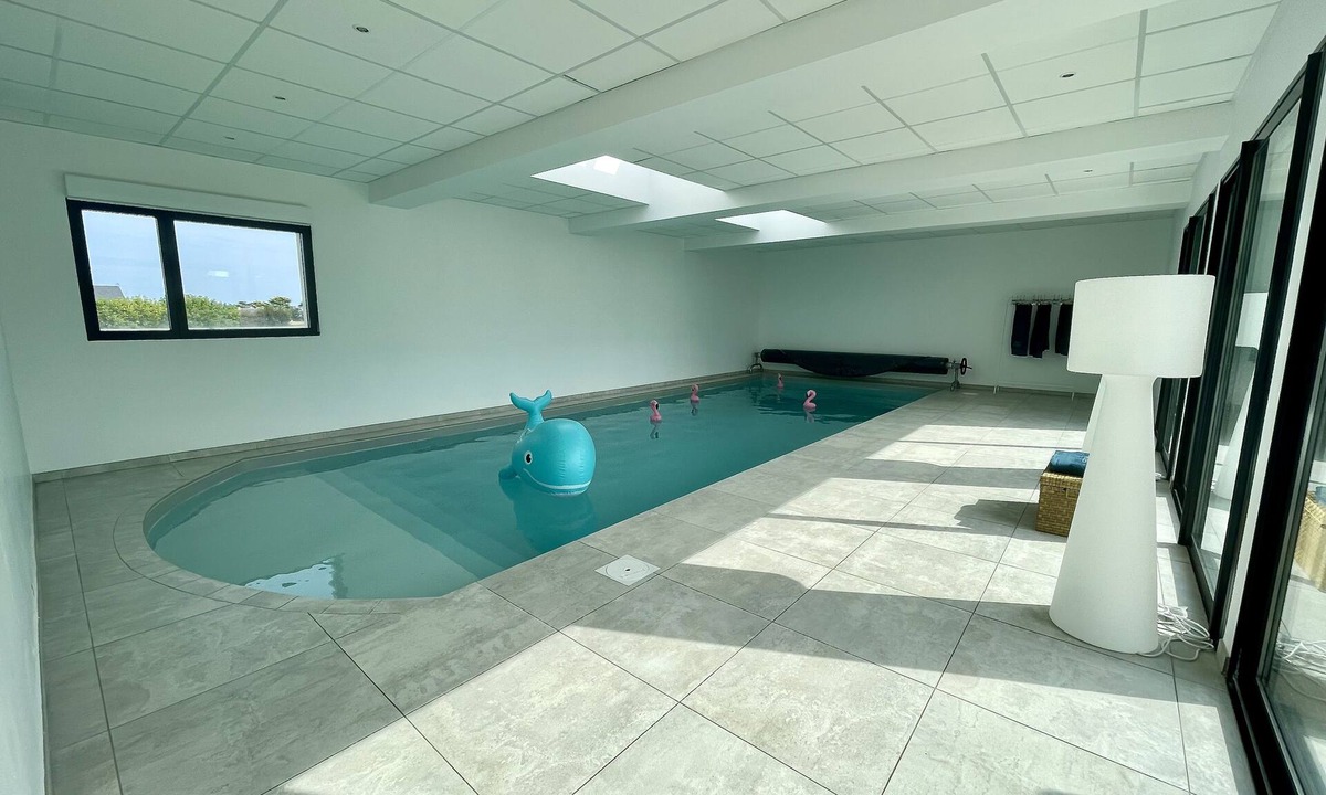 Saint-Pabu House | Studio à 500m des Plages Avec Jardin et Accès Piscine Intérieure