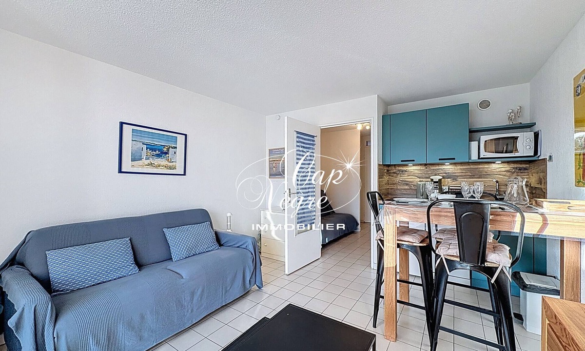 Cavaliere Apartment | Studio 3 pers Classified 2 stars with terrace to 500m beach of Cavalière