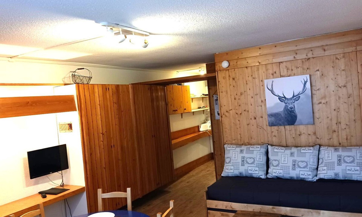 Arc-1600 Apartment | Studio 30m² south, wifi, pets ok, Arc 1600