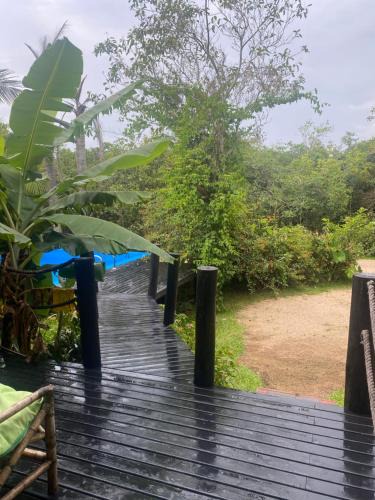 Centro Cabin | Studio a 3 min da Praia da Vila - Piscina Compartilhada