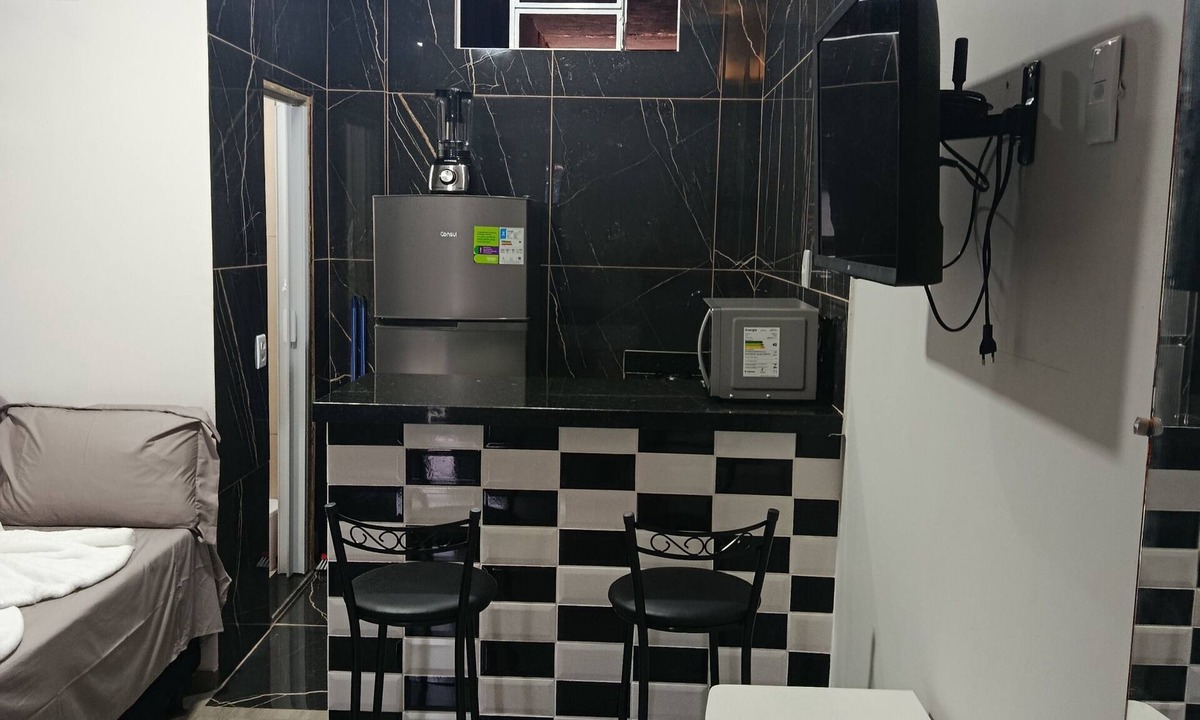 Milanez Apartment | Studio apartment with bedroom, kitchen, and bathroom, comfortable and cozy, independent.