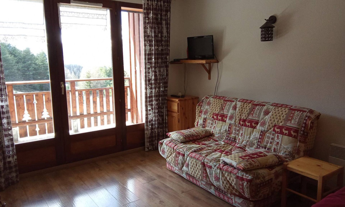 Le Devoluy Apartment | Studio cabin 4 pers, mountain view, ski access