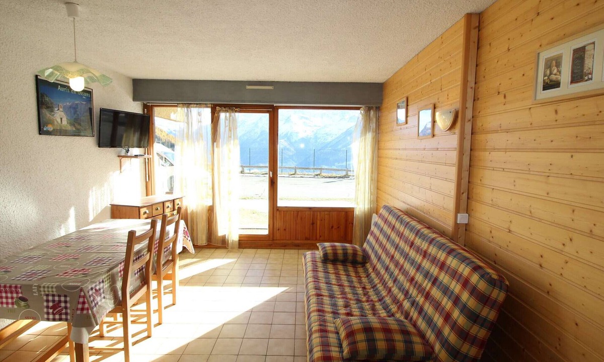 Auris Apartment | Studio cabin for 4, 150m from slopes - Auris en Oisans