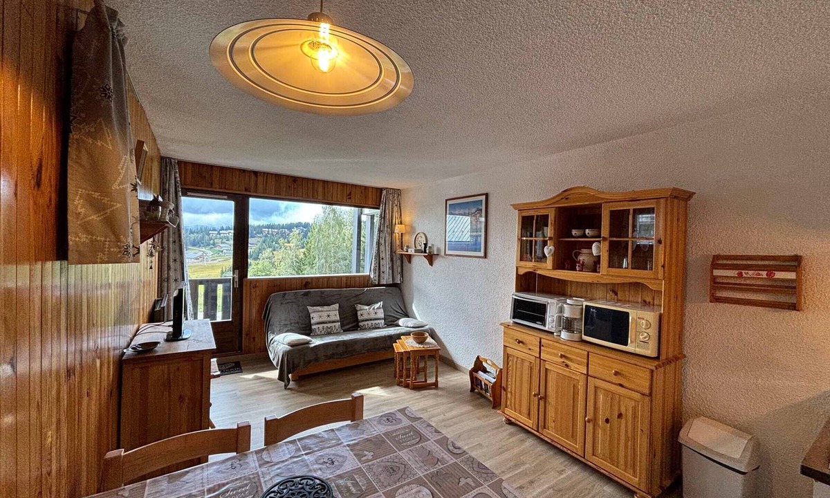 Les Saisies Apartment | Studio cabin in Les Saisies, 4 people, parking