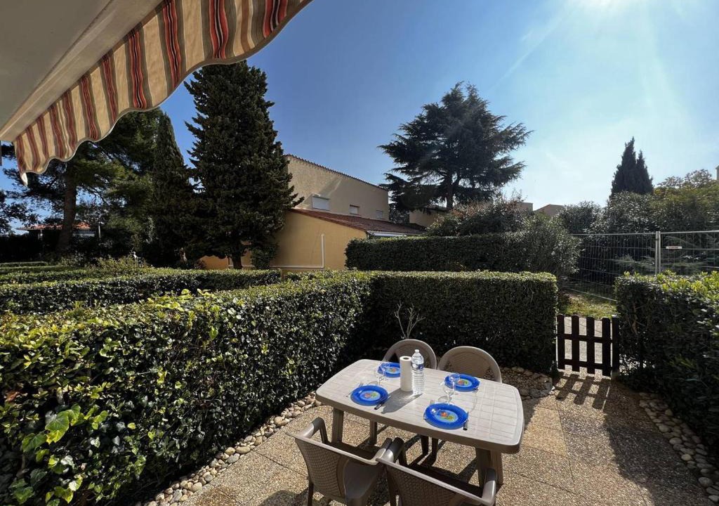 Argeles Plage Apartment | Studio cabine avec Jardin Privatif, Plage et Commerces à 300m - 4 Couchages, Argelès-sur-Mer - FR-1-388-214