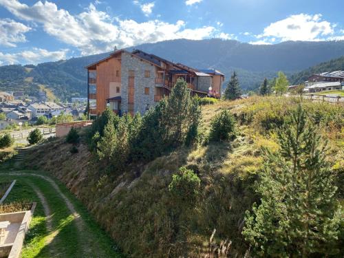 Les Angles Apartment | Studio cabine vue sur pistes