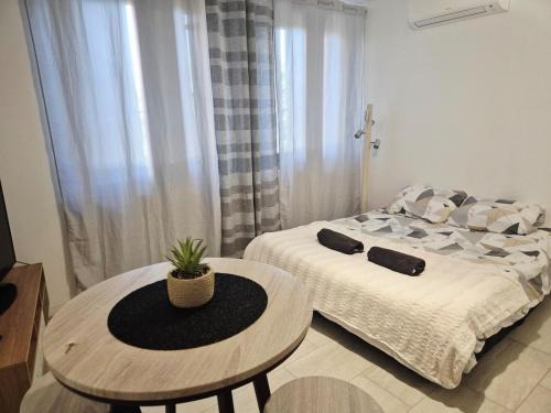 Saint-Gaudens Apartment | Studio centre-clim-parking privée-rdc