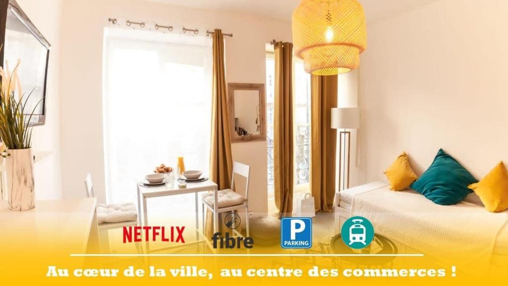 Les Grands Carmes Apartment | Studio centre ville parking