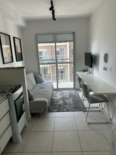 Panamby Apartment | Studio com varanda, próximo Vibra Sao Paulo e Tokio Marine