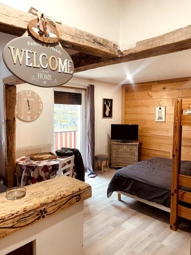 Brides-les-Bains Apartment | Studio cosy proximité télécabine ski Meribel - Cure thermale