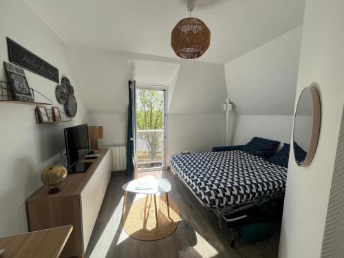 Les Hauts de Saint-Aubin Apartment | Studio de la Maine - Fac Médecine & CHU