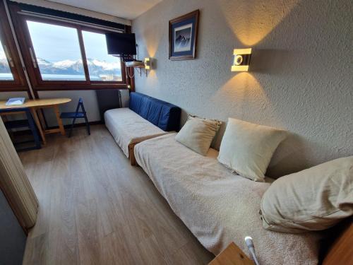 Plagne Centre Apartment | Studio divisible au centre, accès galerie, 4 pers. - FR-1-181-2724