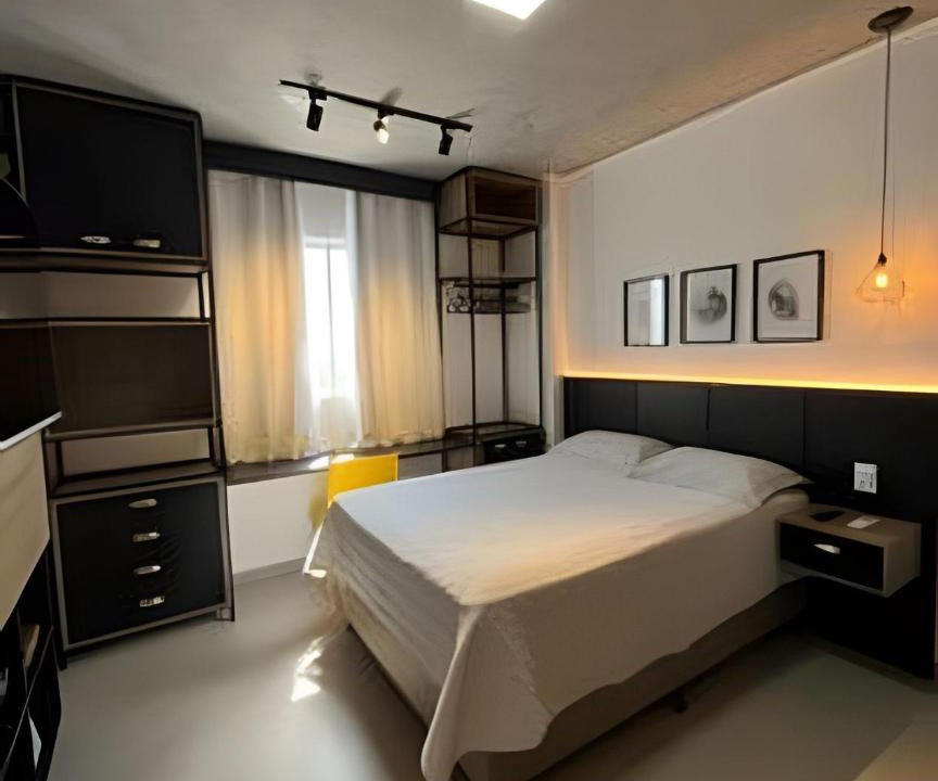Mossoro Apartment | Studio Estilo Industrial - 01 - BARRETO -