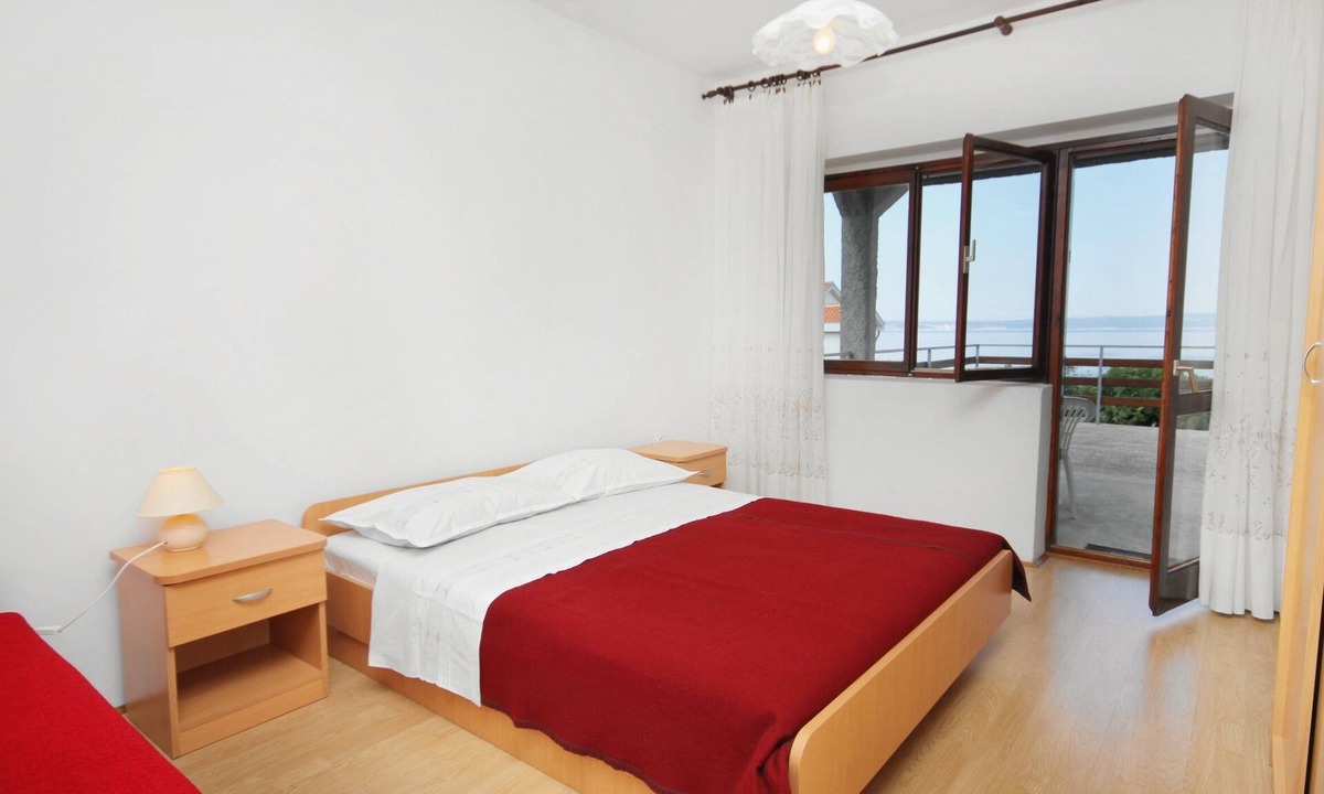 Klenovica Apartment | Studio flat with terrace and sea view Klenovica, Novi Vinodolski (AS-5581-a)