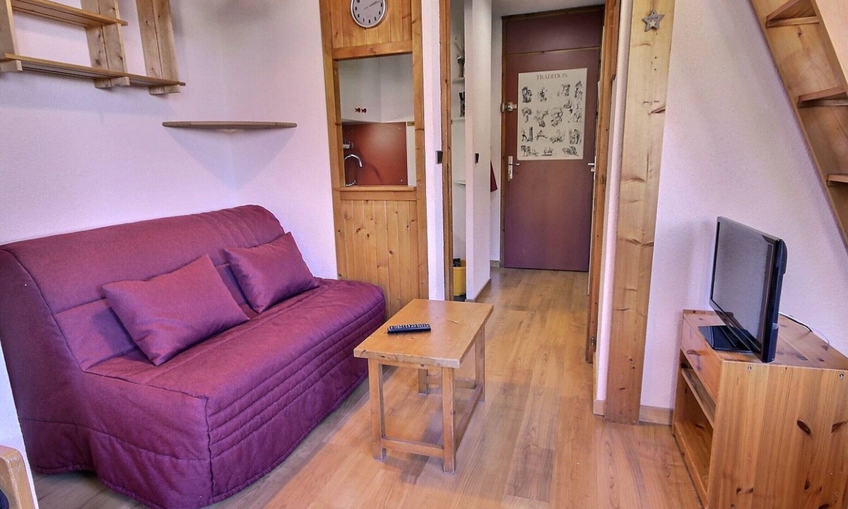 Vallandry Apartment | Studio for 4 in Vallandry, near slopes
