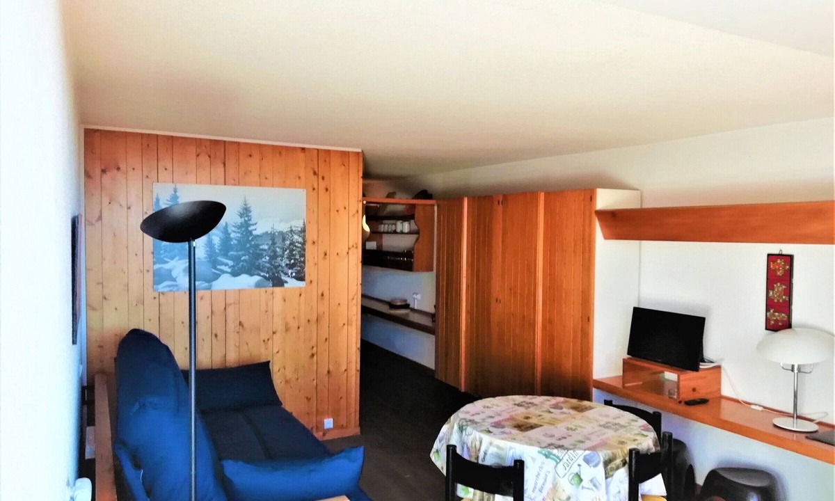 Arc-1600 Apartment | Studio for 4 at Arc 1600, south balcony, Wi-Fi included