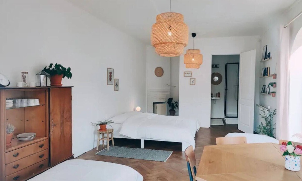 Baexem Apartment | Studio in listed building with large garden