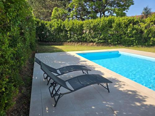 Guilherand-Granges Apartment | Studio indépendant avec accès piscine et extérieur
