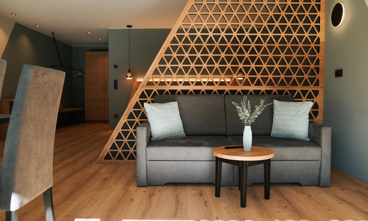 San Leonardo in Passiria Apartment | Studio Apartment 'Garden Lodge Exclusive One' with Mountain View, Private Terrace and Wi-Fi