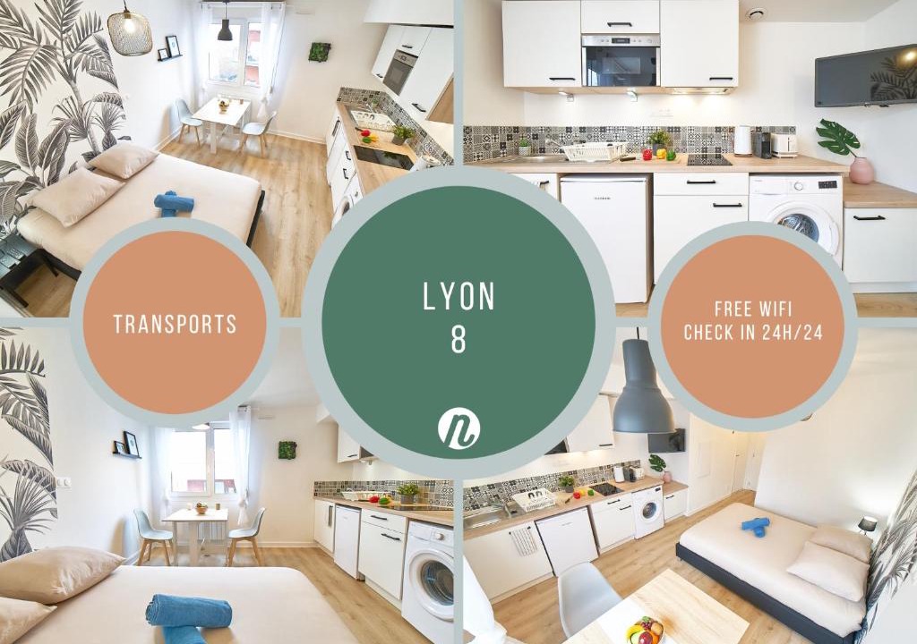 Jean Moulin - Marius Berliet Apartment | Studio - L'ännexe