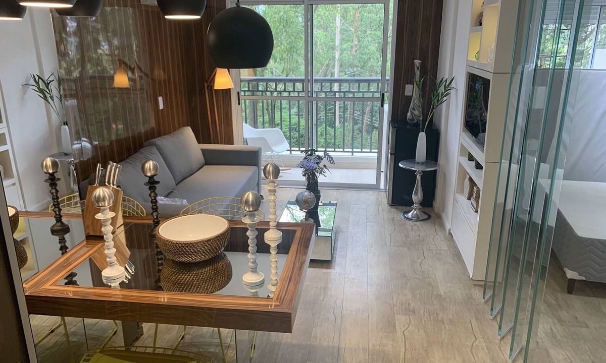Vila Andrade Apartment | Studio Luxo Shopping Interlagos - Pool, Parking, Gym