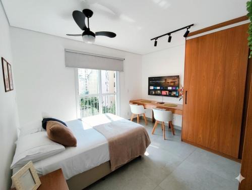 Bela Vista Apartment | Studio Moderno com AC e Wi-Fi na Bela Vista 501