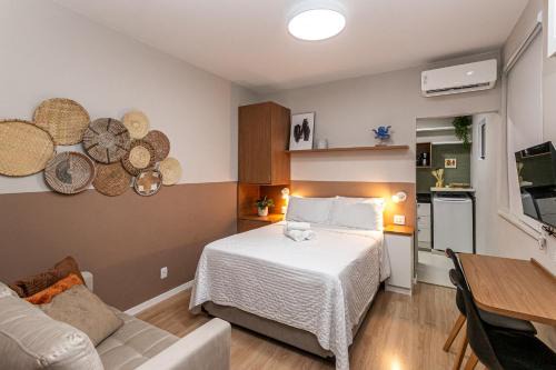 Largo do Machado Apartment | Studio Moderno e aconchegante a 100m do metrô, 700m da Praia e do Aterro do Flamengo, conforto e tranquilidade no coração do Rio!